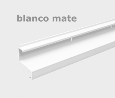 Perfil vierteaguas NOVOVIERTEAGUAS SP blanco mate