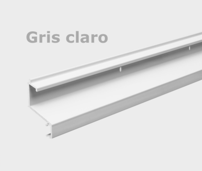 Perfil vierteaguas NOVOVIERTEAGUAS SP gris claro