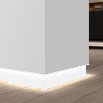 zócalo empotrado novorodapie eclipse blanco