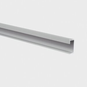 Perfil empotrado plata mate NOVOTRI ECLIPSE