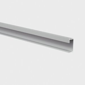 Perfil empotrado plata mate NOVOTRI ECLIPSE