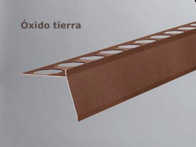 Perfil vierteaguas NOVOVIERTEAGUAS GT oxido tierra