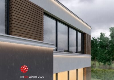 Perfil vierteaguas NOVOVIERTEAGUAS SP gris claro