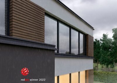 Perfil vierteaguas NOVOVIERTEAGUAS SP oxido gris