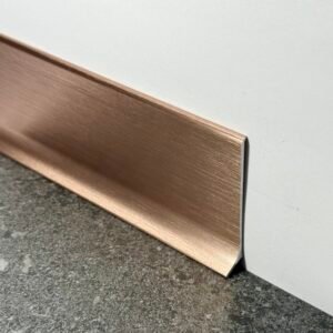 rodapie aluminio cobre cepillado