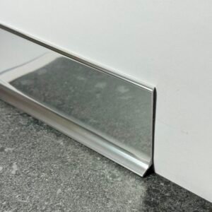 rodapie plata brillante