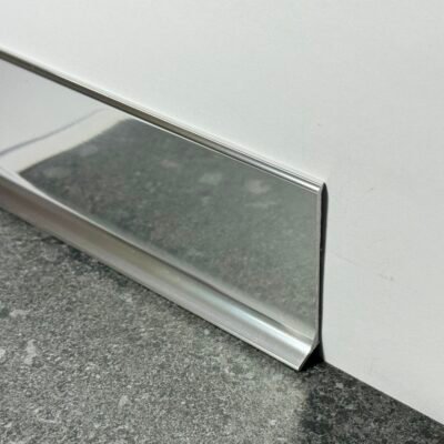 rodapie plata brillante