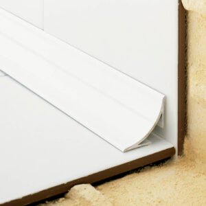 Perfil de media caña Novoescocia 4 Aluminio