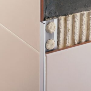 Perfil de esquina exterior NOVOPARED aluminio