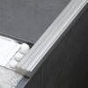 Perfil para peldaño acero inox