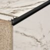 perfil para pedlaño con LED negro-mate
