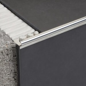 perfil de acero inox para peldaño