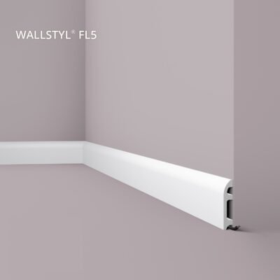 rodapié de polímero duro fl15