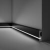 rodapié de polímero duro con iluminacion led